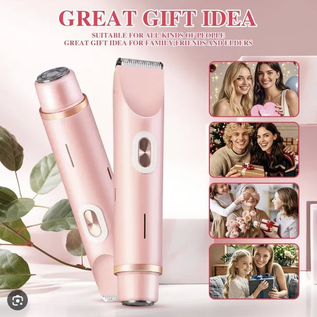 2 in 1 Dual Head Shaver Women